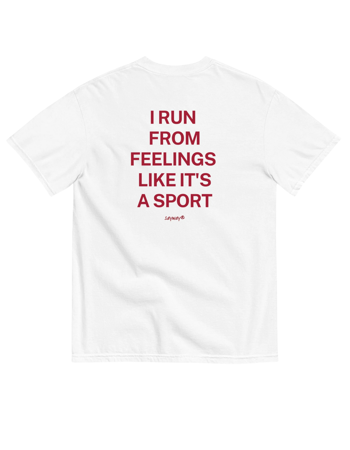 RUN FROM FEELINGS