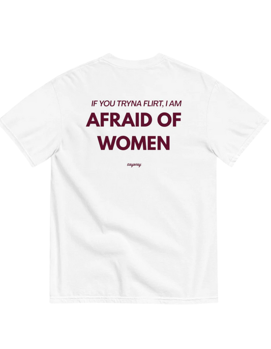 AFRAID OF WOMEN