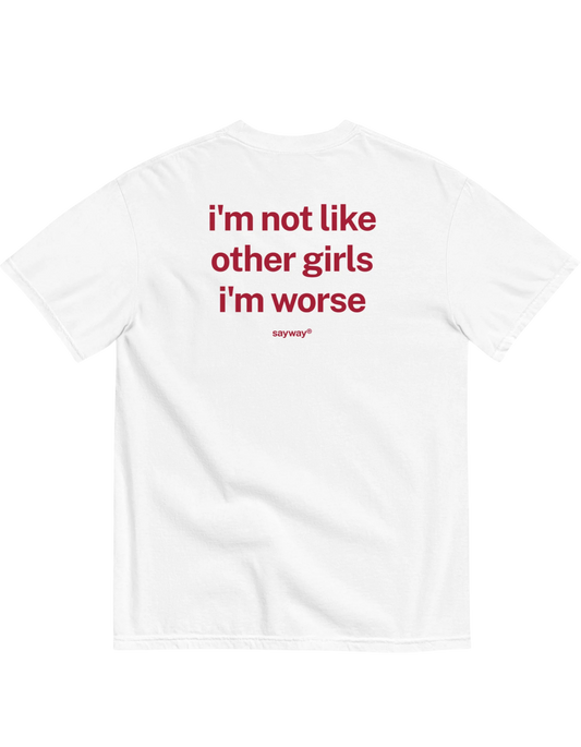 I'M WORSE