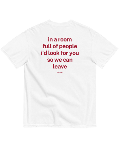 IN A ROOM FULL OF PEOPLE