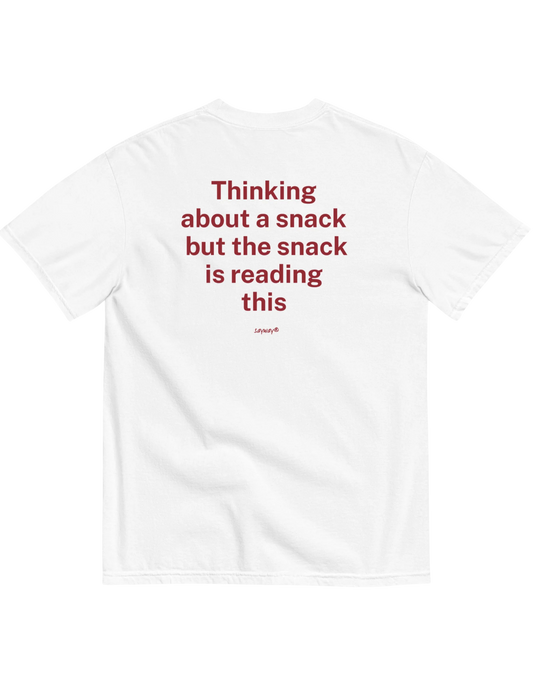 THINKING ABOUT A SNACK