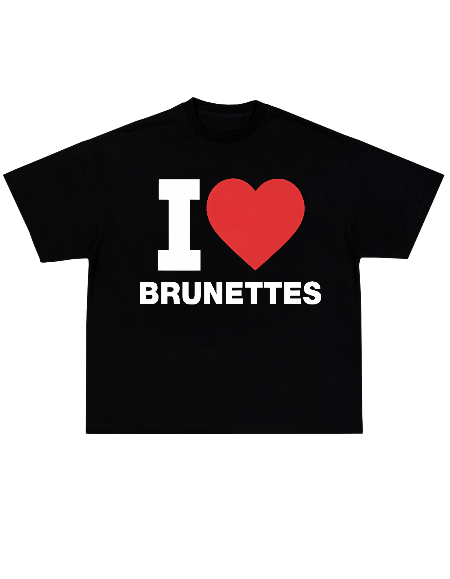 LOVE BRUNETTES TEE