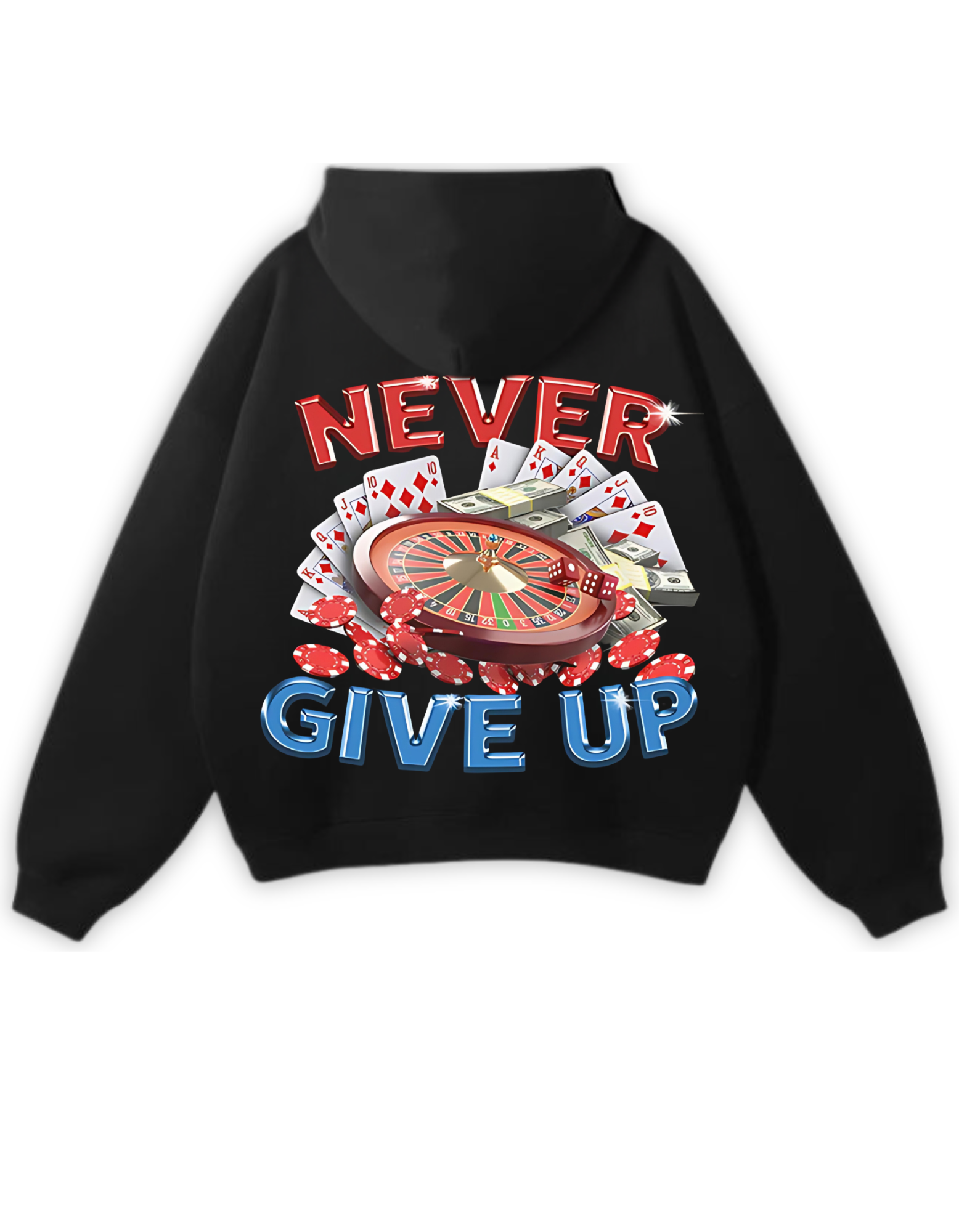 NEVER GIVE UP HOODIE