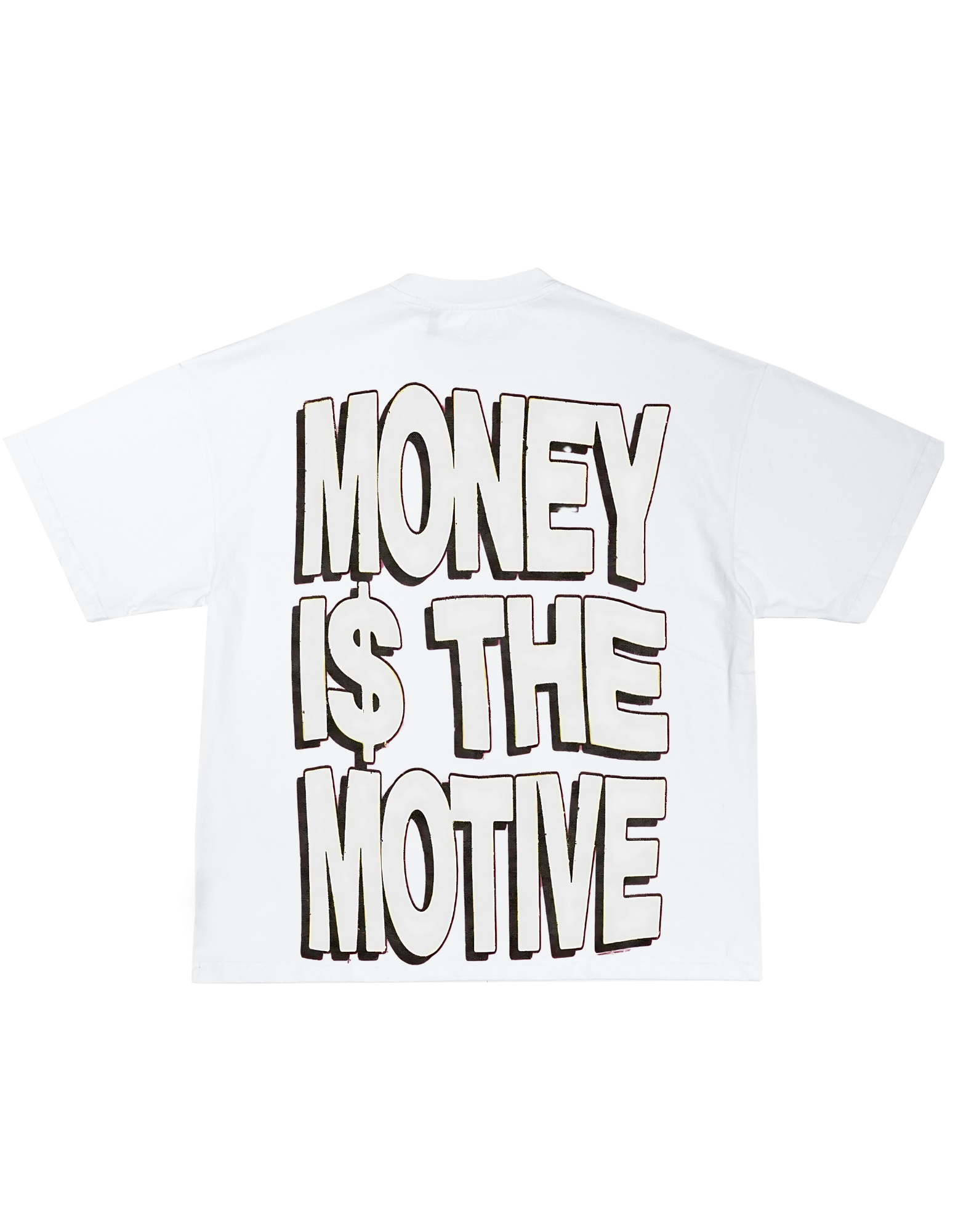 MONEY IS THE MOTIVE OVERSIZED TEE