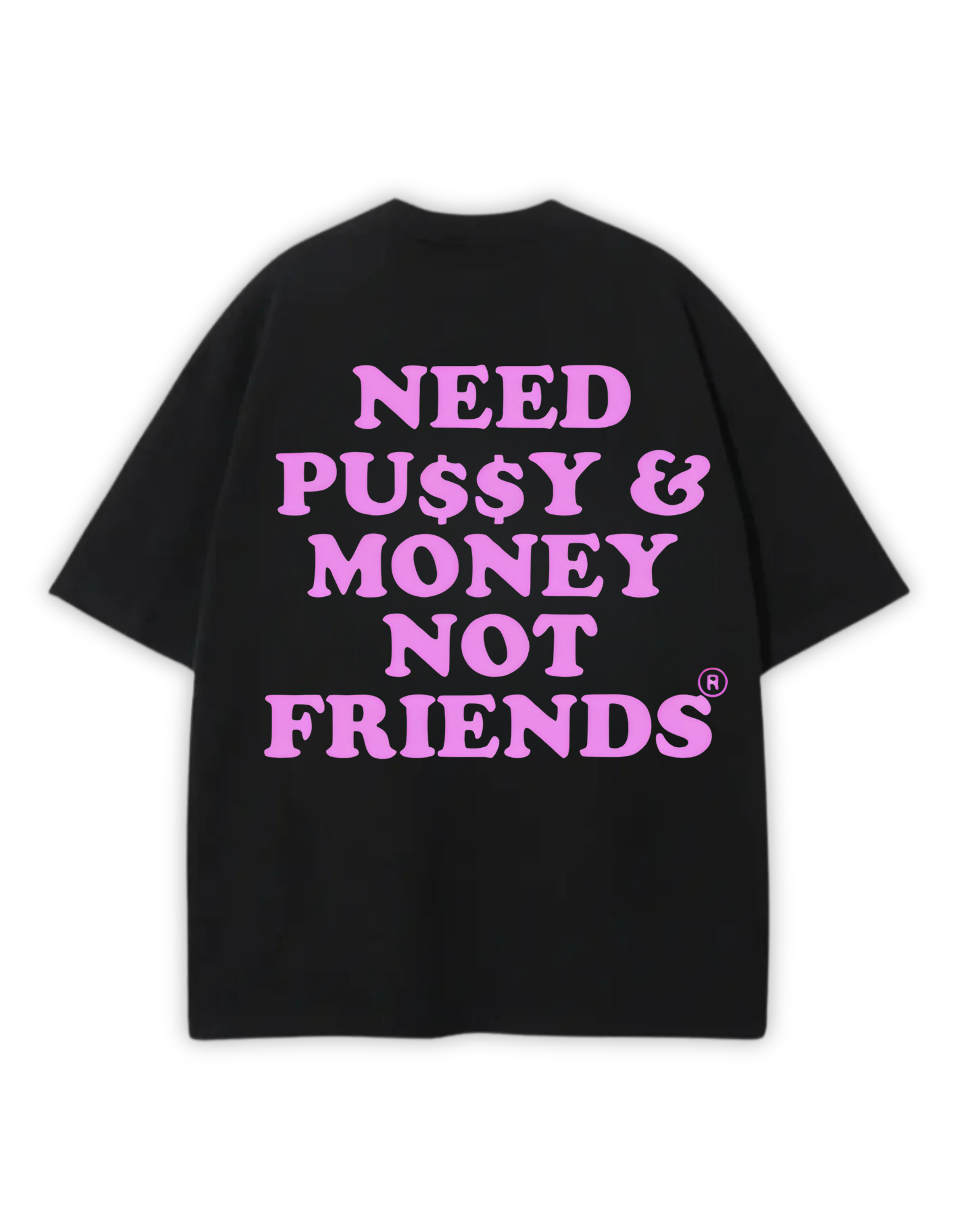 P$ AND MONEY PREMIUM OVERSIZED TEE